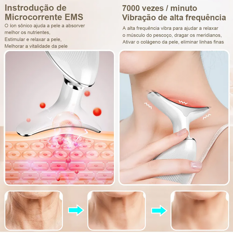 Ultra Rejuvenescedor Facial e Redutor de Papada a Laser - Beauty Skin®️