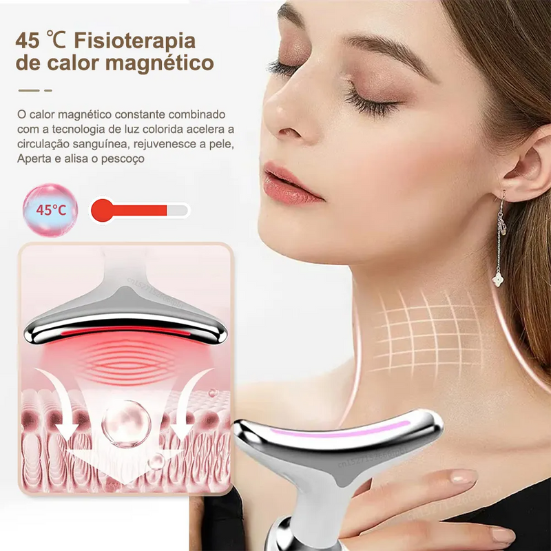 Ultra Rejuvenescedor Facial e Redutor de Papada a Laser - Beauty Skin®️