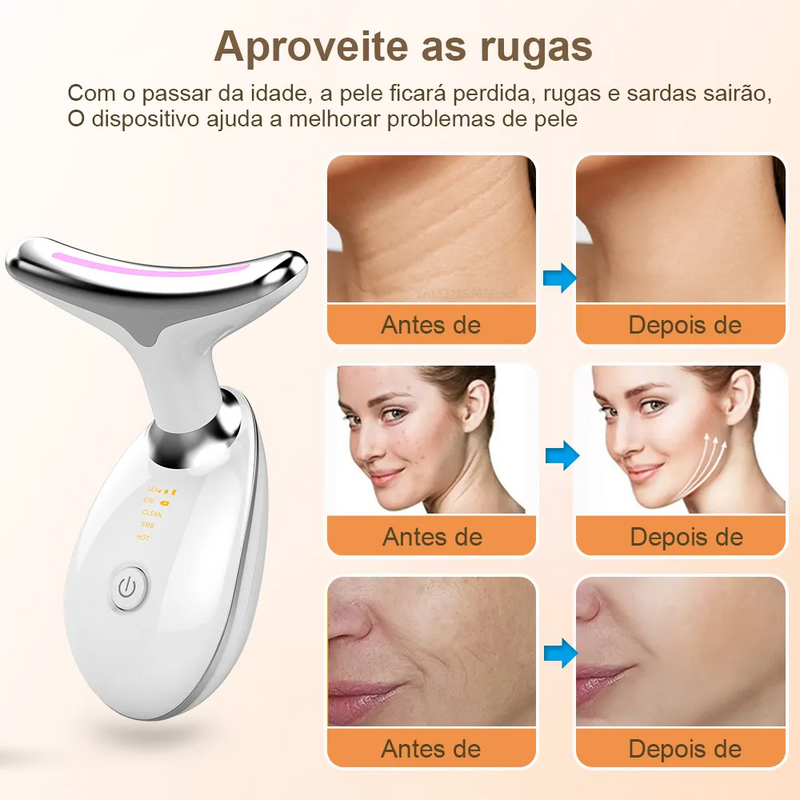 Ultra Rejuvenescedor Facial e Redutor de Papada a Laser - Beauty Skin®️