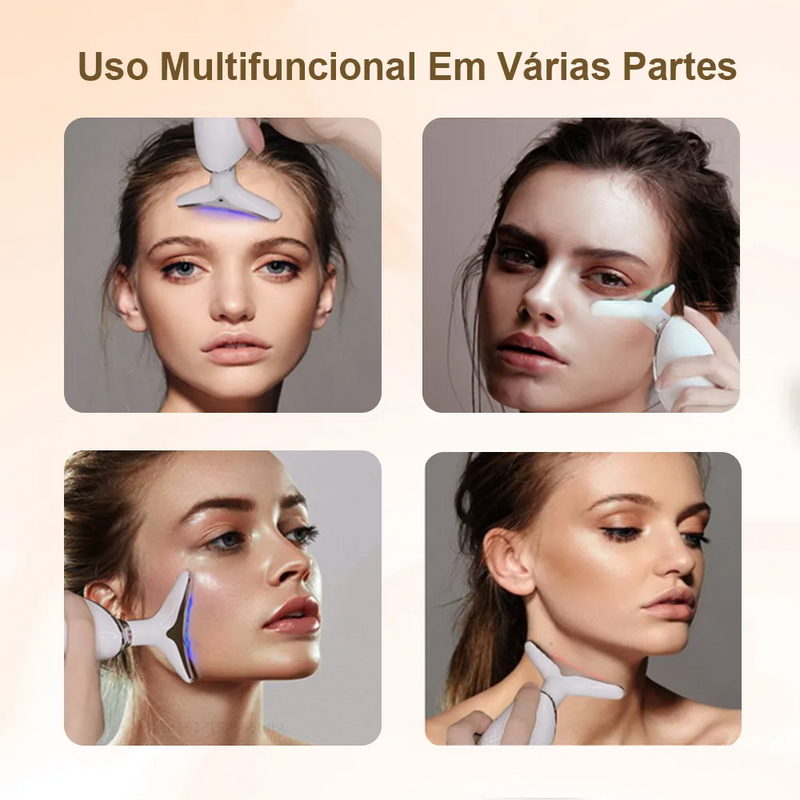 Ultra Rejuvenescedor Facial e Redutor de Papada a Laser - Beauty Skin®️