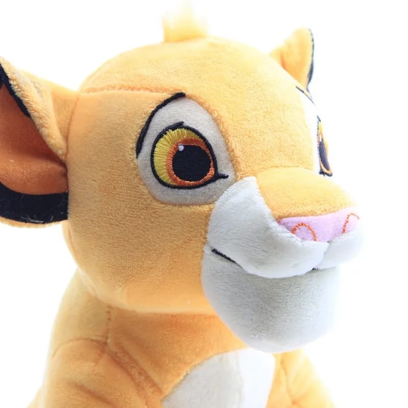 Pelúcia Rei Leão Disney Store Simbá e Nala Filhotes Brinquedo 30cm