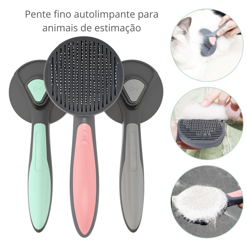 Escova Removedora de Pelos Para Cães E Gatos BrushPet®️