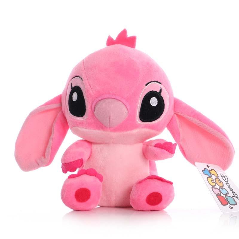 Pelúcia Disney Store Lilo & Stitch Infantil Brinquedo - Stitch e Angel 20cm - Lojas Morangoni