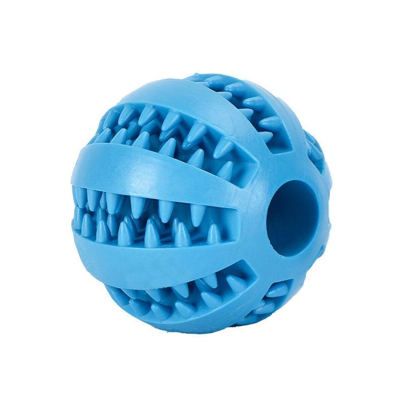 Brinquedo Pet Bolinha com Porta Petisco Interativa Anti Stress - Limpeza Bucal - Lojas Morangoni