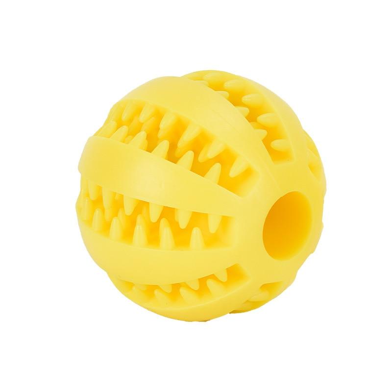 Brinquedo Pet Bolinha com Porta Petisco Interativa Anti Stress - Limpeza Bucal - Lojas Morangoni