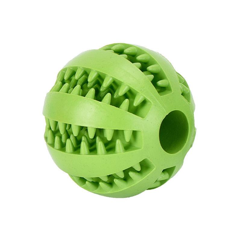 Brinquedo Pet Bolinha com Porta Petisco Interativa Anti Stress - Limpeza Bucal - Lojas Morangoni