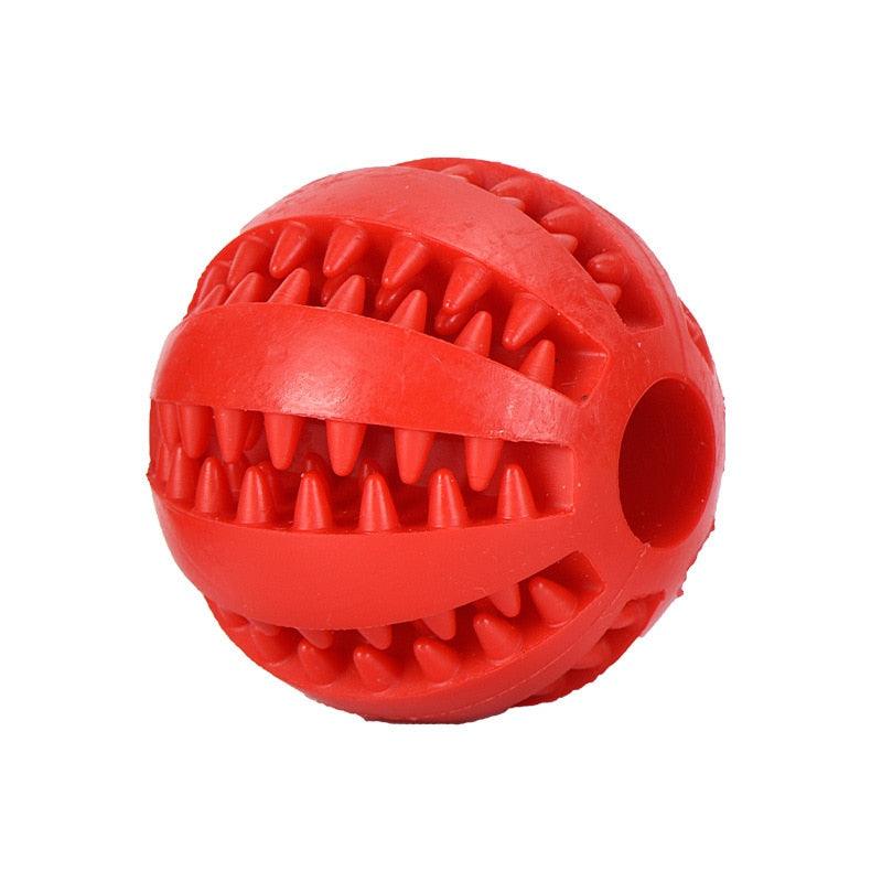 Brinquedo Pet Bolinha com Porta Petisco Interativa Anti Stress - Limpeza Bucal - Lojas Morangoni