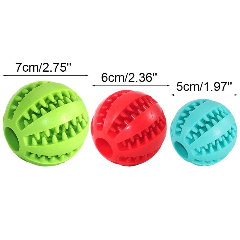 Brinquedo Pet Bolinha com Porta Petisco Interativa Anti Stress - Limpeza Bucal - Lojas Morangoni